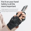 Half Fingers Heating Gloves 3 Levels Temp Cordless Rechargeable USB