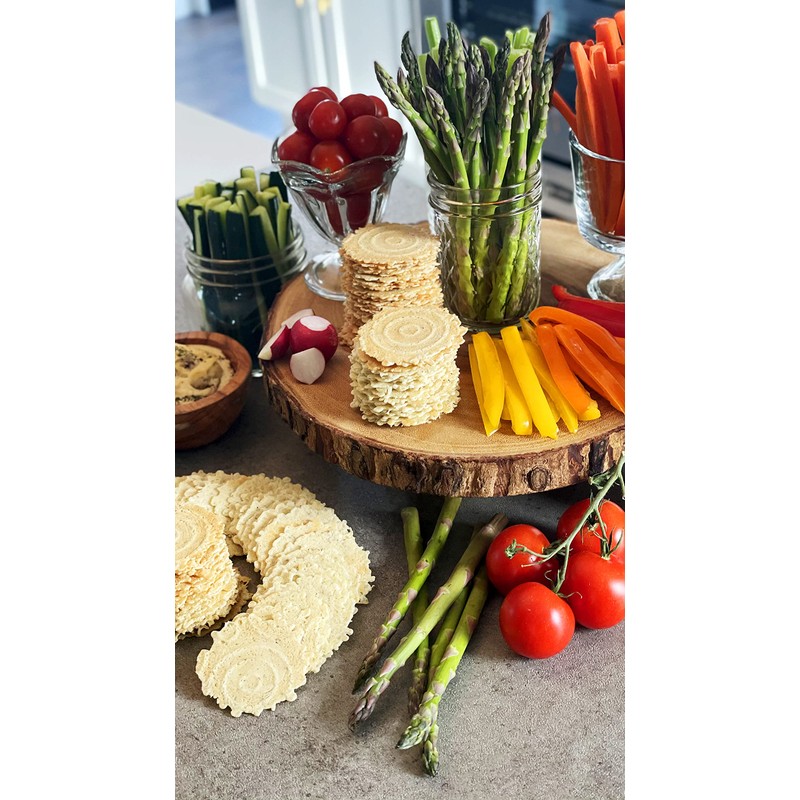 34 Degrees Sesame Crisps | Light & Crunchy Thin Crackers