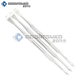 OdontoMed2011 Dental PERIOSTEAL Allen Molt P9A Elevator Oral Double Ended 3 Pieces Instruments ODM