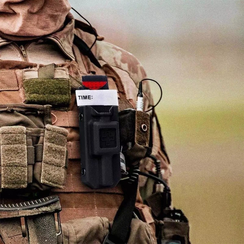 Jm Equipo Táctico Holster Porta Torniquete Táctico Paramédico Militar Policía
