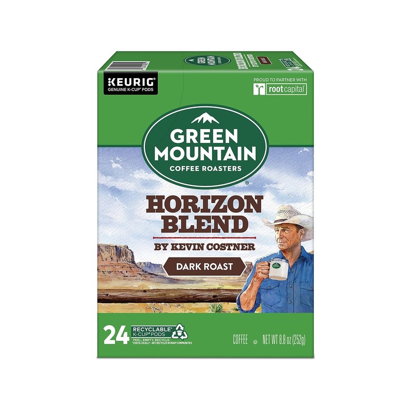 Green Mountain Coffee Roasters Horizon Blend by Kevin Costner Coffee,