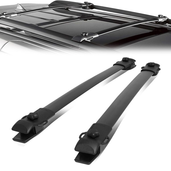 OE Style Aluminum Bolt on Roof Rack Rail Cross Bars