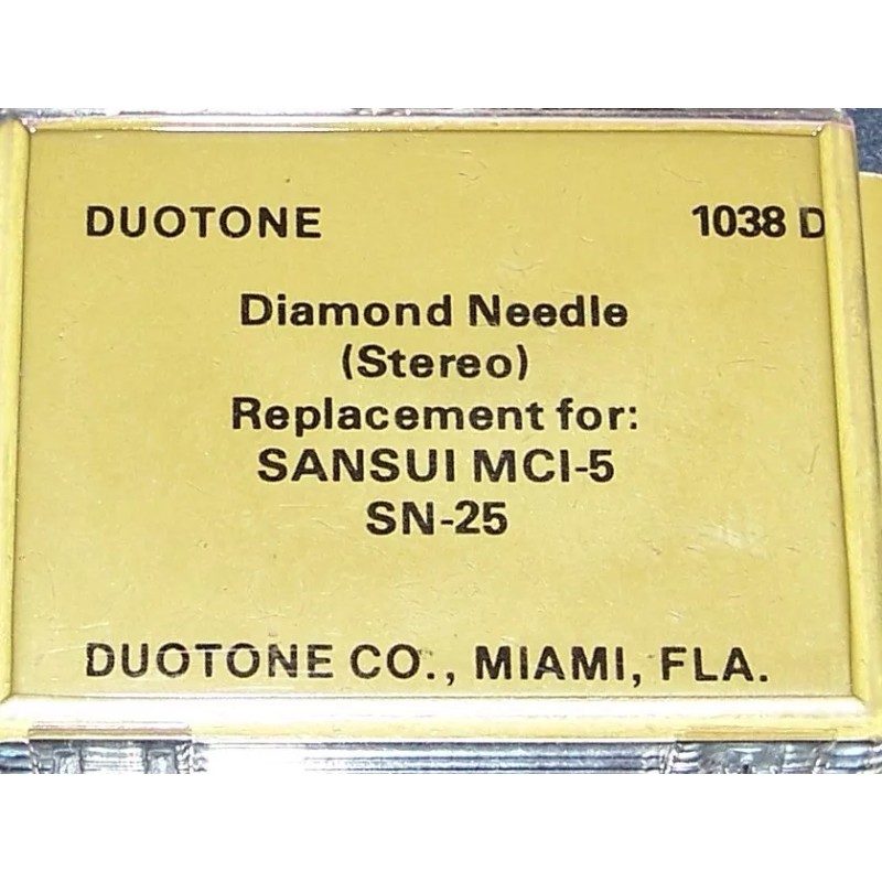 Sansui 665-D7 RECORD PLAYER NEEDLE STYLUS for Sansui MCI-5 SN-25