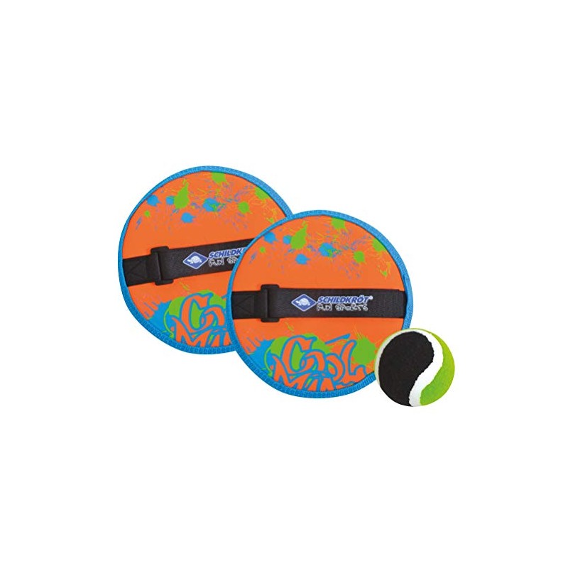 Schildkroet-Funsports Unisex's Neoprene Catch and Play Set, Multi-Colour, Small