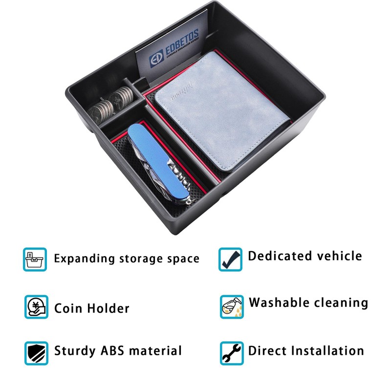 EDBETOS Acadia Center Console Organizer Tray Compatible with GMC Acadia