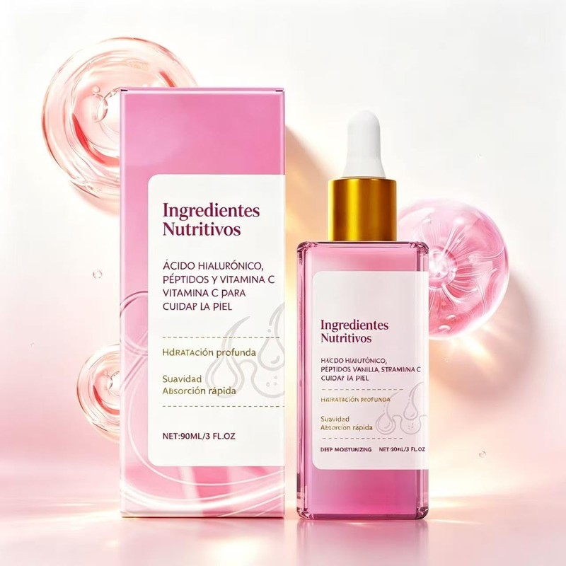 Aceite Pós-Afeitado para Cabello y Piel con Aroma a Fresa