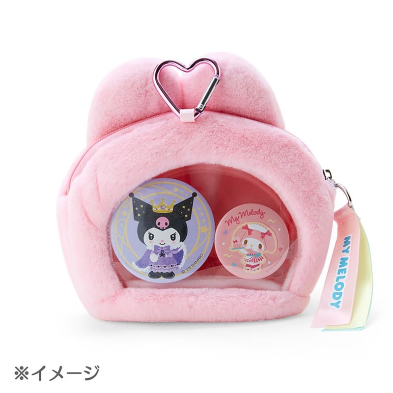 Sanrio 325686 Face Shaped Pouch with Window, Character Grand Prize,