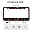 Qiankang Cherry License Plate Frames & Little Red Cherries Steering