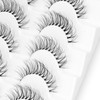 EXTENIFY Wispy Eyelashes False Eyelashes 3D Fluffy Invisible Band Spiky