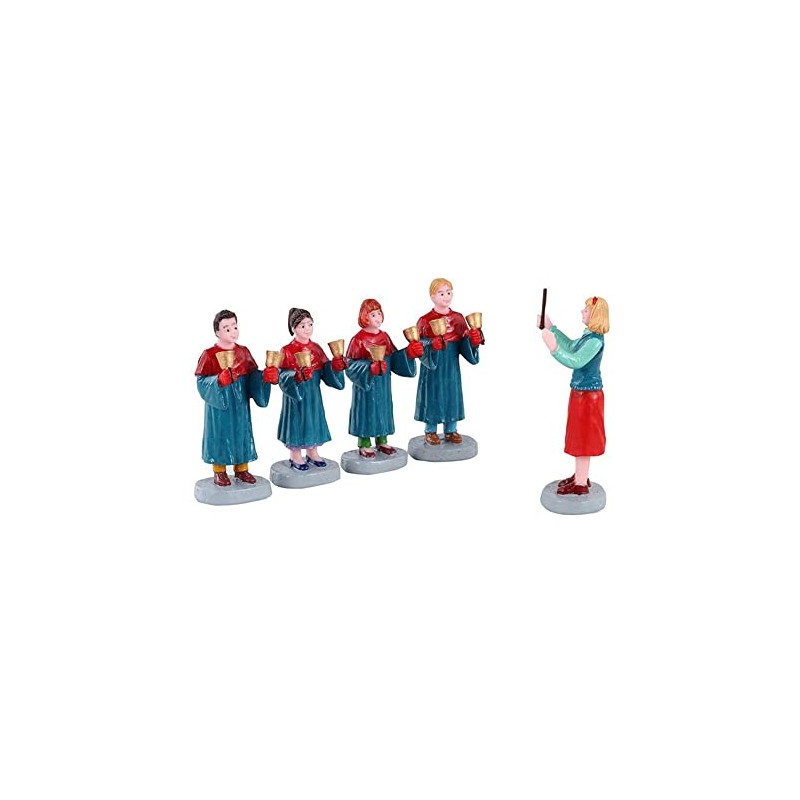 Lemax Christmas Village Handbell Choir Set Of 5-12020