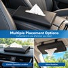 Car Tissue Holder for Sun Visor Storage – Artificial Leather