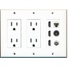 RiteAV - (3 Gang) 2 15A Power Outlet 3 HDMI