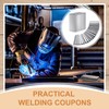 24 Pcs Welding Coupons 2 x 4 Inch Mild Steel