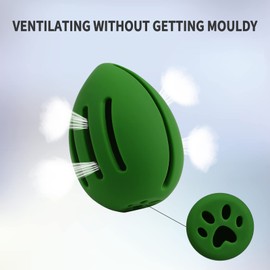 Makeup Sponge Holder Beauty Blender Holder Powder Puff Storage INTOLIVES Breathable Beauty Sponge Blender Case for Business or Travel (Green*1+Magenta*1)