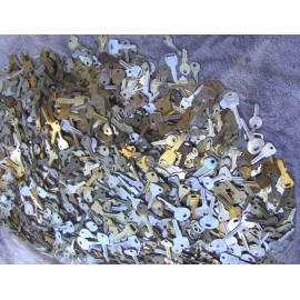 Lot of  Misc Key BLANKS 2.5 pounds HOUSE,PADLOCK,