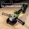 Greenworks 24V Cordless Angle Grinder 4-1/2 inch with 4Ah Battery