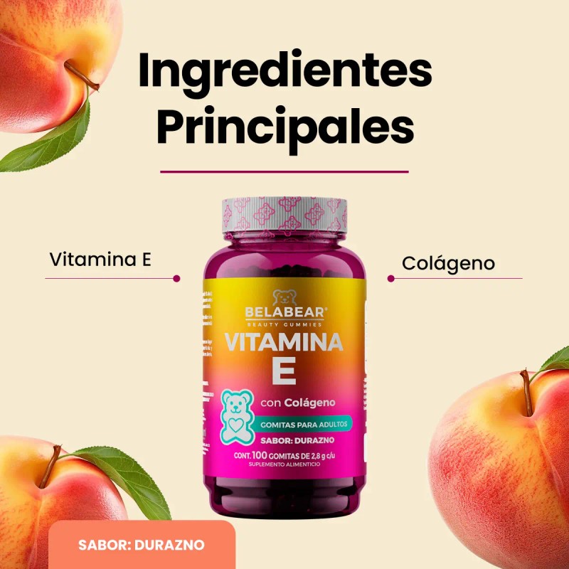 Belabear Gomitas Colágeno Unidades 990g Sabor Fresa