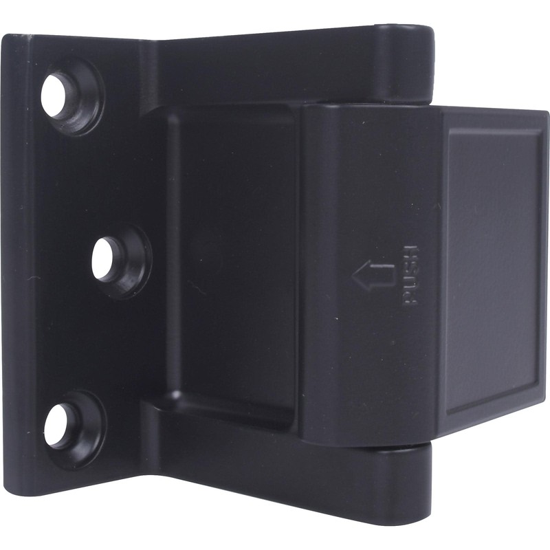 Stone Harbor Hardware Privacy Flip Door Guard, Matte Black