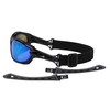 X Power ANSI Z87+ Impact Resistant Polycarbonate Polarized Blue Mirror