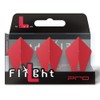 1 SET L STYLE CHAMPAGNE DART FLIGHTS ASTRA RED