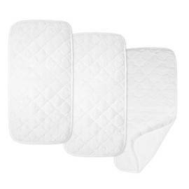 TL Care Ultra Soft Quilted Waterproof Changing Table Pad Liners, 11.5" x 23" 3Count
