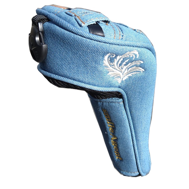 Blue Denim Golf Headcover for Fairway Wood