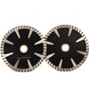 HOMESOM 5 Inch Concave Diamond Blade T Segmented Diamond Cutting