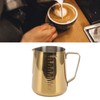 Milk Frothing Pitcher Dual Scale 304 Stainless Steel Milk Frother