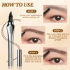 Allony Magic Eyebrow Pencil, 3D Microblading Eyebrow Pencil, Waterproof, Smudgeproof,