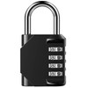 BeskooHome Code Padlock, 4 Digit Outdoor Waterproof Resettable Combination Padlock