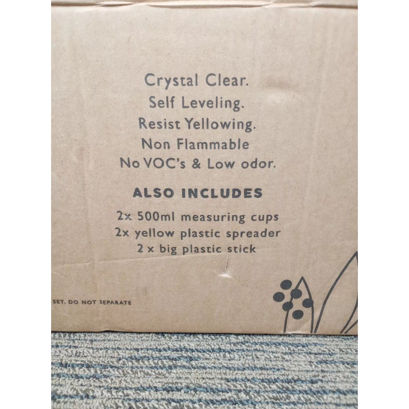 DR. CRAFTY DR CRAFTY Casting And Coating Clear Epoxy Resin