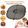 CyHiThai 7QT Square Air Fryer Crisper Tray for GAF798/GAF716/GAF778 Air