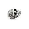 Thomas Sabo"Skull With Lily" Blackened Bead