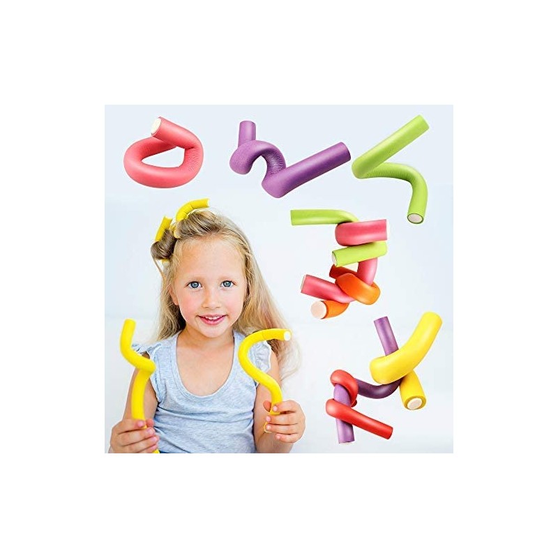 AIDUCHO 42 Pieces Twist Flex Bars Soft Foam Curler Set