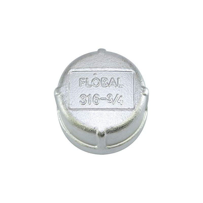 Flowbal Stainless Steel Threaded Fitting Cap VC-S14-03 3/8
