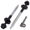 SKIR'CO (Pack of 50) Painted Roofing Screws 4.8 x 70