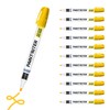 LACO Markal 96821 VALVE ACTION Industrial Marker, Yellow,