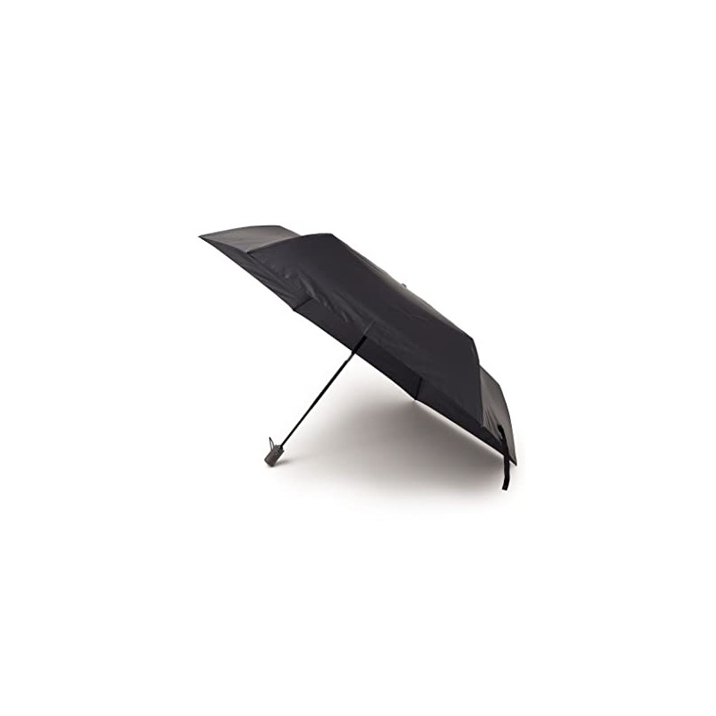 Ships, Amvel 710280002 Large Folding Umbrella, Men's, Black, One Size