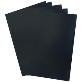 Aoserge 5 Sheets Premium Black Fursuit Eyes Mesh - 0.5mm PVC Plastic Eye Mesh for Furry Cosplay, Therian Masks & DIY Crafting Easy to Cut 11.8"x7.87" for Custom Designs