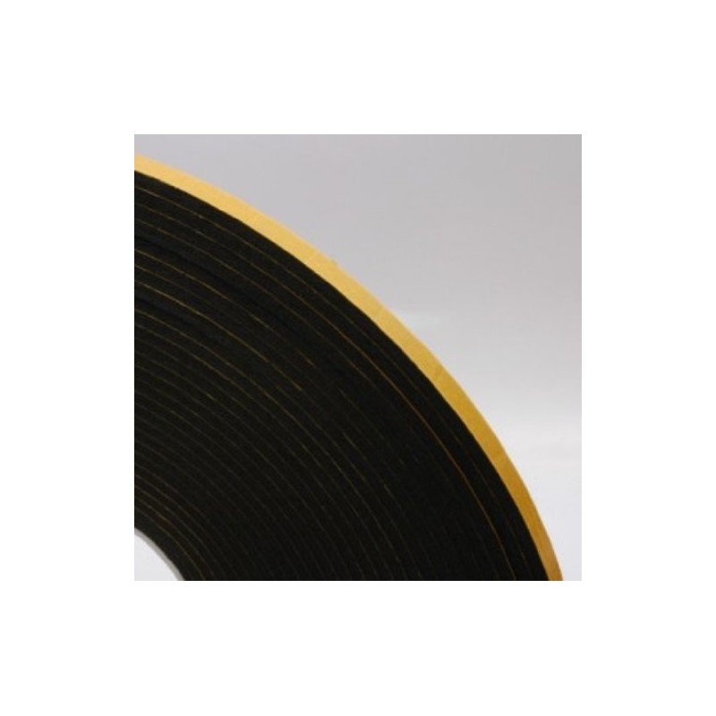 Double Sided Foam Tape - Black - 2mm x 10mm