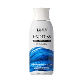 Kiss Express Color #K31 Semi-Permanent Cobalt Blue 3.5 Ounce (100ml)