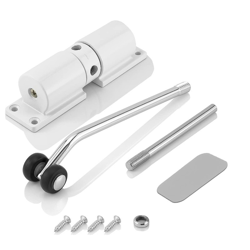 MidGard Zinc Alloy Automatic Door Closer Adjustable Rod Door Closer