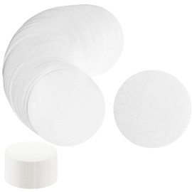 Zvorgath Coffee Filter Paper - 400 Pcs Round Disposable, Compatible with Aeropress All Coffee and Espresso Makers, Non Bleached Natural Paper Micro-Filters