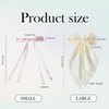 Tisoloow Hair Bows for Women Hair Clip Ribbon Bowknot Hair