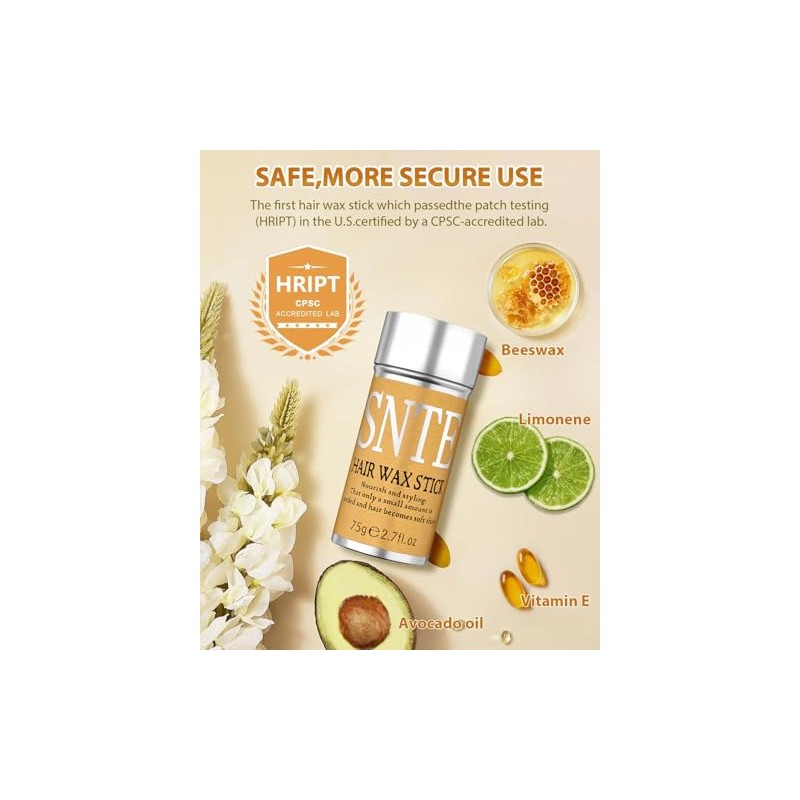 Samnyte Hair Wax Stick - Nourishing Gel for Flyaways &