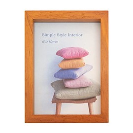 KING 823212 JK101-HL-BR Picture Frame Wood Frame Half Large Brown