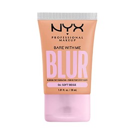 NYX PROFESSIONAL MAKEUP- Base de maquillaje Bare With Me consigue una tez suave y difuminada al instante con nuestra primera base de maquillaje con...