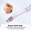WRITECH Retractable Gel Ink Pens: 0.7mm Fine Point Black-Ink Aesthetic