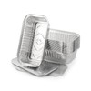 Homeshopa Aluminum Foil Trays Containers with Lids, 50 Pack Large