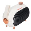 Small Space Heater 900W PTC Ceramic Fast Heating 3 Level